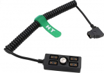 HangTon D-Tap Power Supply Splitter Hub 1/4"-20 Thread, P-TAP Male to Female with 4 Ports Adapter 1 to 4 for V-Mount Gold Mount Battery Anton Bauer IDX Sony