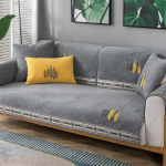 Diivanikate &scaron;enill pluusist diivanipadja kate &scaron;enillist diivanipadja diivanikate pestav eemaldatav kaitsev kate elutuppa pluusist padjakate (v&auml;rv: Hall, suurus: 90 x 180 cm)