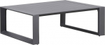 Hesp&eacute;ride - Allure Square Side Table Graphite - 97 x 97 x 37 cm - Graphite