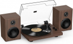 Trynnay plaadim&auml;ngija reguleeritava vastukaaluga, Bluetooth ON/v&auml;ljund, 33/45 RPM, m&auml;ngib 7/10/12-tolliseid plaate, Hi-Fi heli vin&uuml;&uuml;lmuusika austajatele