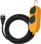 Brennenstuhl pikenduskaabel koos Powerblock IP54 (4-kordne pikendus, v&auml;line jaotur 10 m kaabliga)