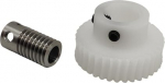 Pinion Gear 0.8 Module 30 Teeth Worm Gear Worm Shaft Set 1 to 30 Ratio Stainless Steel Turbine Rod POM Worm Gear 6 mm 8 mm 10 mm 12 mm Bore Drive Mechanism (12 mm)
