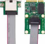 xiwai 2.5Gbps (2500Mbps) Mini PCI-E PCI Express GBE Gigabit 1000Mbps Ethernet LAN kontrolleri kaabel v&otilde;rguadapter lauaarvuti emaplaatidele