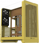 Thermaltake View 390 Air | ATX Midi-Tower | Kaarev karastatud klaasist vitriin | Hidden-Connector Support | Airflow | Quiet Gaming Case | Butter Caramel