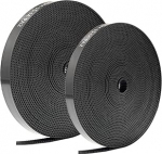 HTD 3Meter 15mm / 20mm Zahnriemen Breite 15mm Polyurethan mit Stahldraht Farbe Schwarz Offener Riemen for Lasergravur CNC leisurely(3M,15mm)