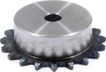 KLNCXC Mechanical Roller Sprockets Toothed Roller Sprocket, 1 Piece 45# Steel 05B Chain Drive Sprocket 10-28 Toothed Roller Sprocket Pitch 8 mm Industrial Sprocket (23 Teeth)