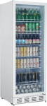 METRO Professional GSC4280 280L Metal Glass Drinks Refrigerator Vented Cooling 210W with Lock White