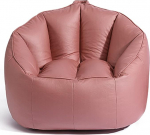 Kreative Freizeit Kleine Wohnung Stoff Faule Sofa, Einbalkonisches Schlafzimmer Kleines Sofa -bohnen -Taschen -Sofa, Abnehmbar, Waschanlage pink