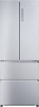 Haier French Door Fridge-Freezer Combination 70 cm Width I 446 L French Door Fridge, Freestanding I Double Door Fridge with Freezer, No Frost I LED, Touch Display I FD 70 Series 5 HFR5719ENMG