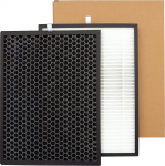 LRFDRESS asendusfiltrite komplekt Philips AC1214/10 AC1215 AC2729/10 &otilde;hupuhastile, alternatiiv Philips FY1410/30 ja FY1413/30 filtritele (1 x HEPA ja aktiivs&ouml;efilter).
