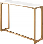 Konsoolne diivanilaud, kitsas konsoollaud, puidust konsoollaud, kitsas sissep&auml;&auml;sulaud, kaunistatud laud elutuppa, esikusse, kohviku k&uuml;ljelaud, millel on ristk&uuml;likukujuline rauaraam