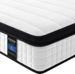 Inofia King 27cm 5ft Memory Foam Spring madrats uuendusliku m&auml;luvahuga ja pehme kootud kangaga Elegant Collection