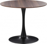 Beliani Boca s&ouml;&ouml;gilaud tumepruun/must 90 cm &uuml;mmargune MDF-plaat metall