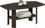 Furinno 11179DBR Simple Design kohvilaud, tumepruun