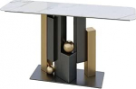 Eingangstisch, 39" moderner schmaler Konsolentisch for Eingangsbereich, Flur und Wohnzimmer Konsolentisch