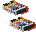 12 XL printerikassetti Canon Pixma MG7750 MG7751 MG7752 MG7753 TS8050 TS8051 TS8052 TS8053 TS9050 TS9055 | &Uuml;hildub PGI-570PGBK XL CLI-571BK XL CLI-571BK XL CLI-571BK XL CLI-571BK C XL XL XL C C C C XL 71M