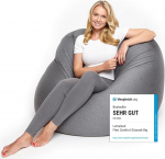 Lumaland Flexi Comfort Bean Bag, Premium Bean Bag istmepadi erinevates suurustes ja v&auml;rvides