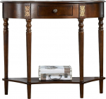 Esiku laud, diivanilaud, konsoollaud, elutuba, poolringikujuline konsool sissep&auml;&auml;suks, 80 cm kitsas diivanilaud sahtlite ja riiulitega, puidust garderoobilaud v&auml;ikestesse ruumidesse, elutuppa ja