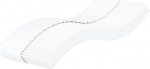 vidaXL vahtmadrats, Easy Care, Wellness k&uuml;lmavahtmadrats, rullmadrats, vahtvoodimadrats, valge, 90 x 200 cm, k&otilde;vadus H2 H3
