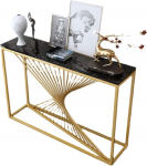 Axdwfd K&ouml;&ouml;gilauad Elutuba Konsoollaud Kuldne rauast diivanilaud Marmorist kitsas laud Seinalaud Tahvelarvuti hoidja