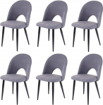 Mendler HWC-D73 S&ouml;&ouml;gitoa toolid 6-st kangast / tekstiilist tumehallist komplektist