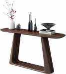 Solid Wood Console Table Narrow Entrance Table for Living Room and Foyer, Easy Assembly, Sofa Table, Small Space, Furniture, Stylish Console for Home Decoration
