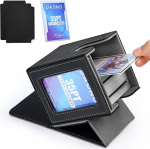 Magic Deck Box koos MTG Commander Display, patenteeritud Deck Boxes for 100+ Cards, Trading Card Storage Boxes, Playing Cards Deck Case, 2 vaheseinaga, 1 Top Loader (must)