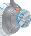 WC k&uuml;lgmised k&otilde;laripaneelid Arctis Nova k&otilde;rvaklappidele Wicked Cushions | Sobib Arctis Nova Pro Wireless/Pro Wired/Nova 7/7X/7P | Ivory Tide