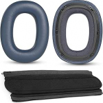 PX8 HTINDUSTRY asendusk&otilde;rvapadjad ja peapaelapadjad, mis &uuml;hilduvad Bowers & Wilkins PX8/PX7 S2E/PX7 S2 k&otilde;rvaklappidega (mitte PX PX7 P7 jaoks) koos proteiinnaha/m&auml;luvahuga.