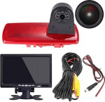 Super HD piduritulede kaamera komplekt 7-tollise LCD monitoriga, tagurduskaamera asendus Opel Vauxhall Vivaro B Combi Box Turbo FWD X82 Van Box MK2/Renault Trafic III Bus Box EG JG FG 1FL/2FL/3FL/4FL