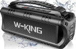 W-King 30 W Bluetooth-k&otilde;lar, kaasaskantav muusikakast, 5000 mAh aku, 24-tunnine aku kestvus, veekindel Bluetooth-k&otilde;lariboks bassiga, TWS, NFC, TF-kaart, USB-pulk