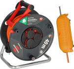 Brennenstuhl Garant V2 IP44 kaablirull (40 m, valmistatud Saksamaal, v&auml;litingimustes kasutamiseks IP44) ja Brennenstuhl Safe-Box Big IP44 (kaitsekarp pikenduskaabli jaoks)