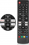 AKB76040302 Universaalne kaugjuhtimispult LG TV NanoCell 4K 8K Smart TV jaoks Netflix/Prime Video/Disney/LG kanalite nupuga