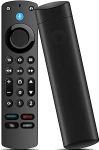 H&auml;&auml;lkaugjuhtimispult Pro (5 Gen) Fir-Stick puldi jaoks, mis &uuml;hildub selliste seadmetega nagu TV Stick, TV Box ja Smart TV, asenduspult kiire juurdep&auml;&auml;su nuppudega, otsingufunktsiooniga.