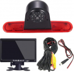 HD auto 170&deg; Caravan Transporter s&otilde;iduki parkimisabi s&uuml;steem pidurivalgustuse tagurduskaamera koos nurga reguleeritava asendusega Fiat Doblo 263 Van/Opel Combo Cargo Box/Estate jaoks