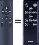 Teufel CB 52 II RC | CB52 THX CINEBARiga &uuml;hilduv asenduspult | CB52 THX CINEBAR