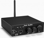 Fosi Audio BL20C HiFi-v&otilde;imendi 320 Watt, Bluetooth 5.0 Mini 2.1 CH Klass-D TDA7498E integreeritud, 160W x 2 USB-m&auml;luseade v&otilde;imendi, passiivsete k&otilde;larite ja subwooferite jaoks