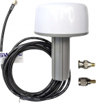 Maswell Marine GPS v&auml;line antenn - 1575.42MHz 42&plusmn;2dB, SMA koos TNC BNC adapteriga &Uuml;hildub NMEA 0183 Garmin GPSMAP MAP NavTalk StreetPilot Furuno Matsutec Trimble Encoder Fishfinder Echo
