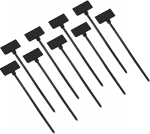 Unifizz pakend 250 m&auml;rgistamise kaablipaelad - iselukustuvad nailonpaelad kaablipaeladeks sise- ja v&auml;listingimustes 2,5 x 113 mm mustad
