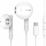 Samsung Galaxy A56/A56 5G USB C k&otilde;rvaklapid t&uuml;&uuml;p C k&otilde;rvaklapid juhtmega k&otilde;rvaklapid mikrofon helitugevuse reguleerimine HiFi Stereo k&otilde;rvaklapid MP3 m&auml;ngija m&uuml;raisolatsioon Deep Bass