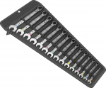 Wera 05020302001 6003 Joker 15 Set 1 Combination Spanner Set Metric (15 Pieces)