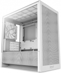 NZXT H3 Flow - Micro ATX PC korpus - optimeeritud &otilde;huvool - sisaldab 1 x 120mm tagumist ventilaatorit - toetab t&auml;issuuruses GPU-d - sobib 280mm ees, 240mm &uuml;levalt radiaatorile - valge