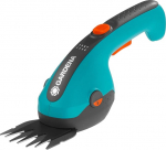 Gardena ClassicCut Li juhtmeta muruk&auml;&auml;rid, 8 cm l&otilde;ikelaiusega muruk&auml;&auml;rid, mugav k&auml;epide LED laetuse taseme indikaatoriga, tera vahetus ilma t&ouml;&ouml;riistadeta (9884-20)