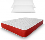 amu&eacute;blate online 150 x 190 cm Reversible Memory Foam Mattress with Pillowcases, Anti-Dust Mite, Antibacterial and Hypoallergenic