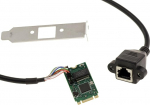 KALEA-INFORMATIQUE M2 M.2 NGFF M B+M Key Gigabit LAN Ethernet 10 100 1000Mbps Intel I210 kiibistikuga