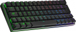 Cooler Master SK622 m&auml;nguklaviatuur, 60% konfiguratsioon, madala profiiliga mehaanilised l&uuml;litid, RGB valgustus, Bluetooth ja juhtmega &uuml;hendus, Apple/PC/Smartphone'ile &uuml;hilduv - FR paigutusega
