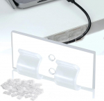 50 konksu pakett siseruumides ja v&auml;ljas Fairy Lights Ball, kaablihoidja, veekindel isekleepuv kaabliklambrid j&otilde;uluvalgustuse jaoks, kaabli korraldaja, kaabliklambrid, l&auml;bipaistev kaablijuhtimine