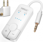 Airfly Bluetooth 5.3 Adapter f&uuml;r Flugzeug, Dual-Verbindung, Flugzeug-Kopfh&ouml;rer-Adapter, toetab aptX Low Latency, Bluetooth 3,5 mm AUX-Sender f&uuml;r TV, Reisen, Airlink, Fitnessstudio