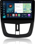 4+64GB Android 14 autoraadio Peugeot 207 2006-2014, 8-Core 4+64G Bluetooth GPS navigatsioon - traadita Carplay Android Car DSP DAB WiFi
