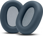 WC PadZ XM6 - Premium asendusk&otilde;rvapadjad, mis &uuml;hilduvad Wicked Cushions Sony WH-1000XM6 k&otilde;rvaklappidega | Suurem mugavus, vastupidav PU nahk ja helikindlus | Midnight Blue